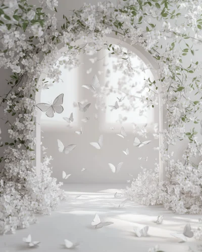 Butterfly Arch Backdrop