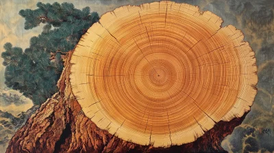 Tree Rings Pattern