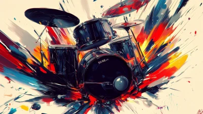 Abstract Music Wallpaper