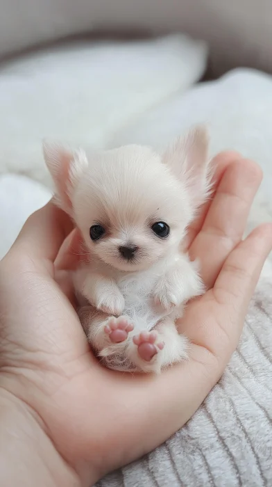 Adorable Tiny Dog Babies