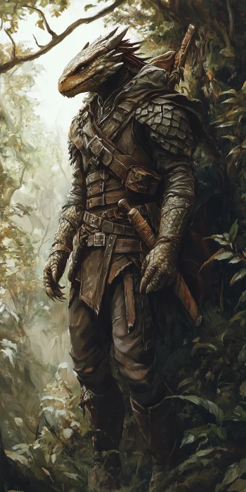 Dragonborn Ranger Concept Art