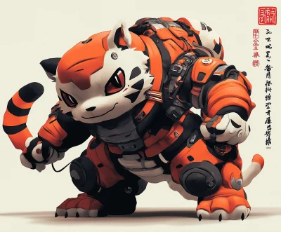 Japanese Pop Culture Mashup with Growlithe