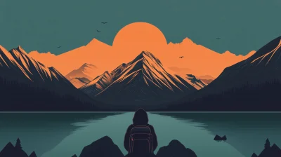 Outdoor Adventure Illustration