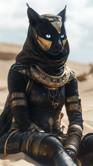 Bastet in the Desert