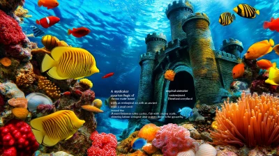 Enchanted Underwater Castle