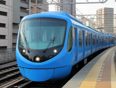 Japanese Light Rail Train