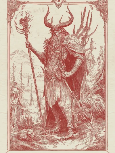 The Elden Lord Tarot Card