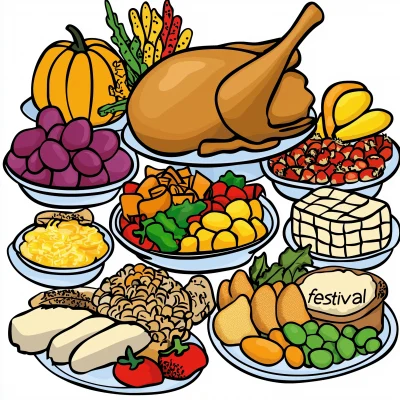 Thanksgiving Festival Clipart