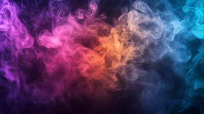 Vibrant Ambient Smoke Background