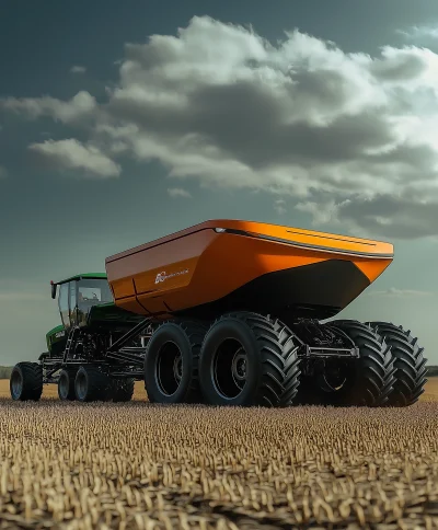 Modern and Futuristic Grain Carts