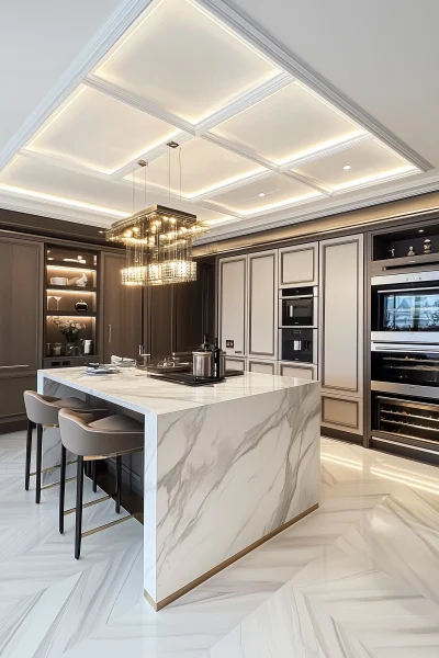 Luxurious Kitchen in Mayfair Townhouse