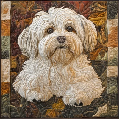 Quilted Havanese on Paws