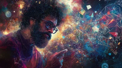 Terence McKenna’s digital painting