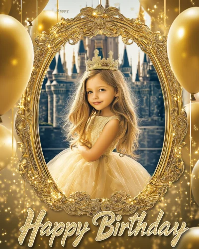 Royal Birthday Card