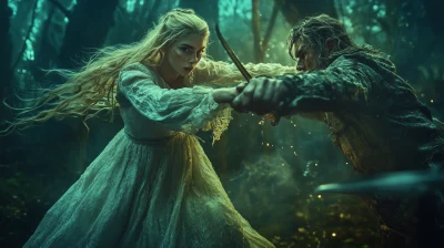 Fairytale Princess Sword Fight