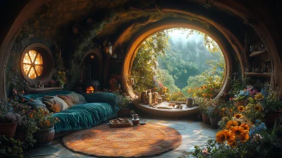 Cozy Fairy Living Room