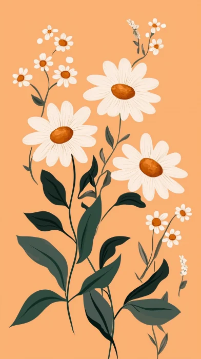 Minimalist Floral Illustration