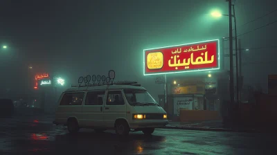 Mysterious Night in Riyadh