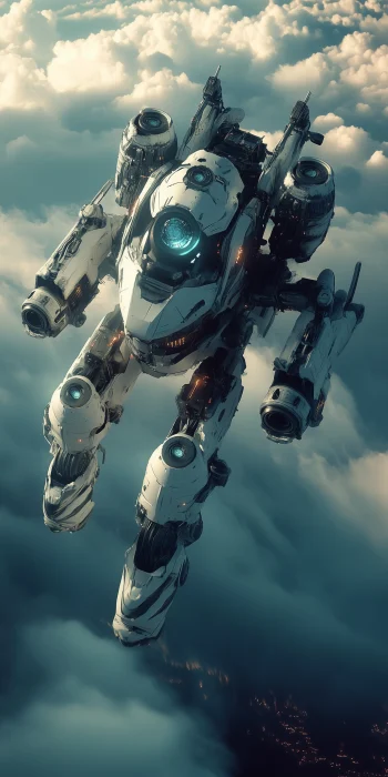 Flying Robot towards the Clouds