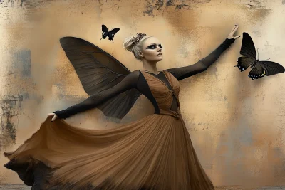 Enchanting Butterfly Dancer