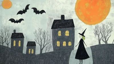 Halloween Fairy Tale Drawing