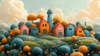 Whimsical Children’s Book Illustration