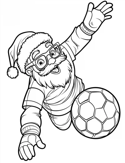 Minimalist coloring page for children