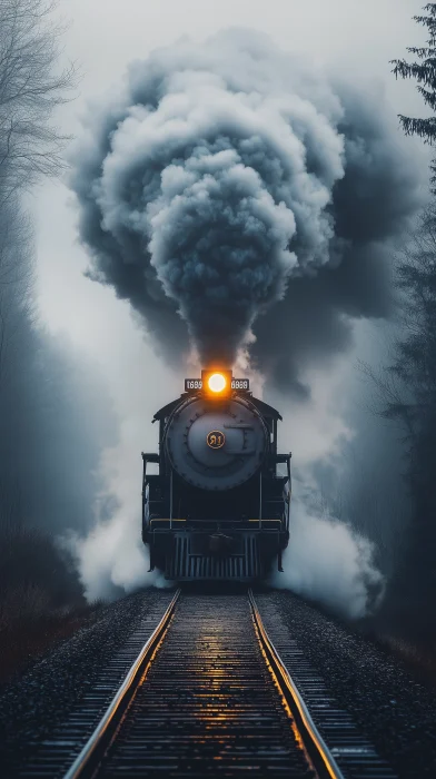 Vintage Steam Train