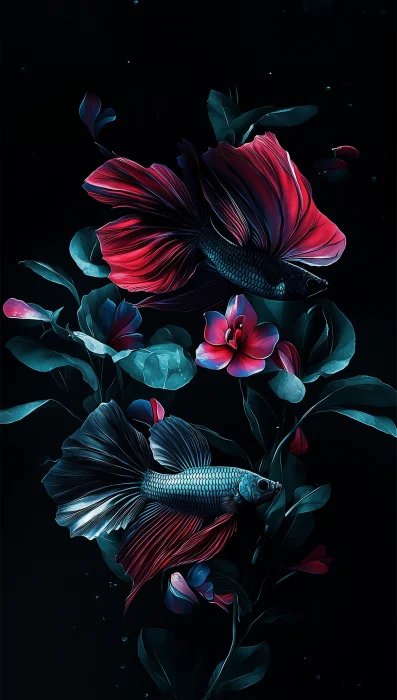 Fishes Art Wallpaper