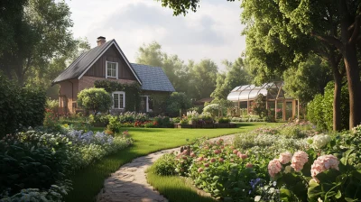 Country Home in Gardening Community