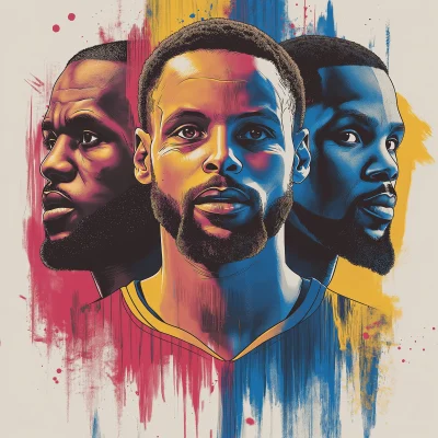 Basketball Legends Poster