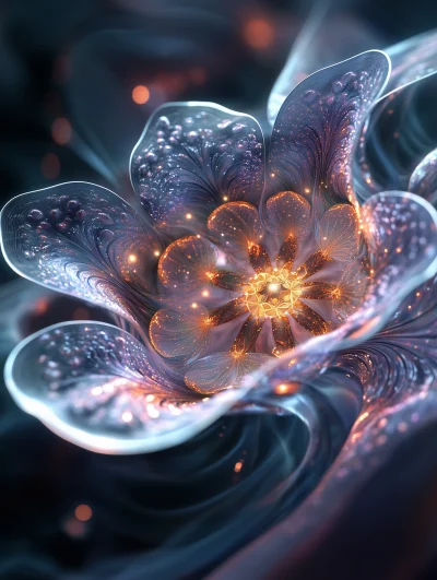 Flower of Life Fractal Art