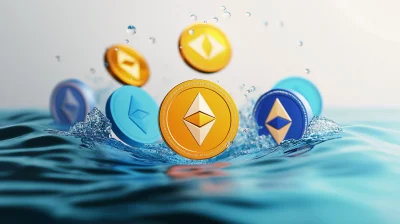 3D Crypto Coins Hero Image