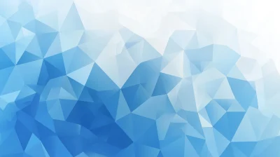 Geometric Blue and White Gradient Background