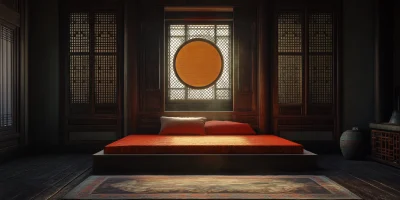 Feudal Joseon Dynasty Bedroom