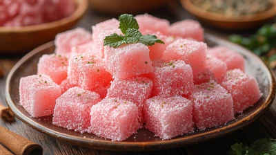 Colorful Turkish Delight Treats