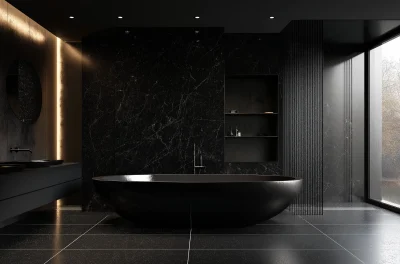 Black Style Bathroom Design