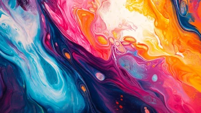 Vibrant Abstract Painting