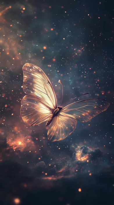 Butterfly in Cosmic Landscape