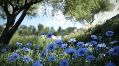 Nigella Sativa Plant in Natural Surroundings