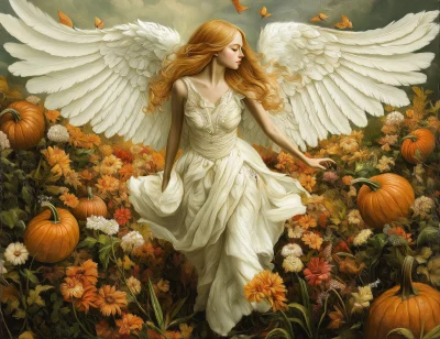 Angel in Autumn