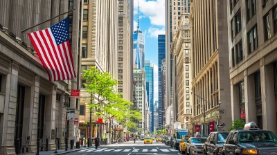 Sunny Day in New York City