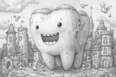 Giggling Tooth in Magic Town