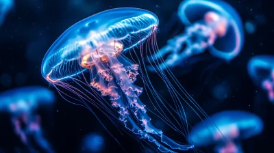 Bioluminescent Jellyfish