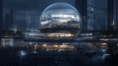 Amidon Illustration Building in Futian, Shenzhen