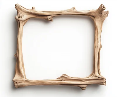 Driftwood Natural Frame Mockup