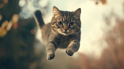 Flying Cat Cinematic Still