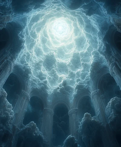 Infinite Radial Fractal Portal