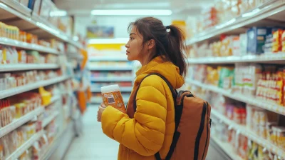 Woman in a Supermarket