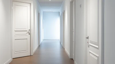 Airbnb Apartment Hallway